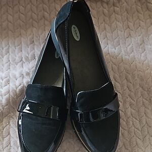 Dr. Scholl's Black Loafer Flats